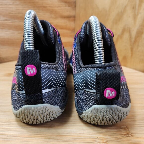Merrell Womens Vapor Glove Minimalist Barefoot Vibram Black Running Shoes Size 9 - Picture 5 of 9